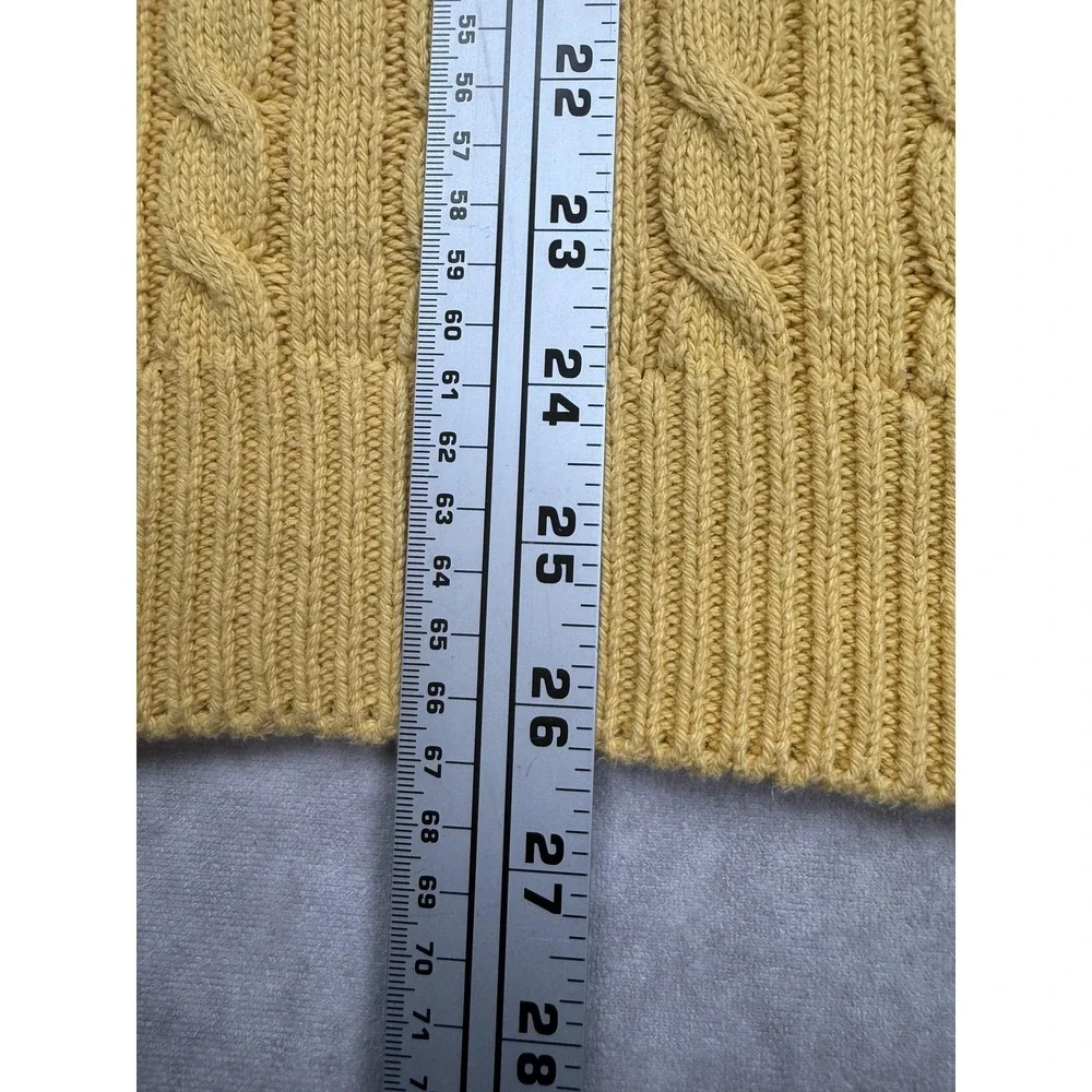 VTG Brooks Brothers Sweater Vest Mens XL Cable Knit Pullover Made in USA Vintage